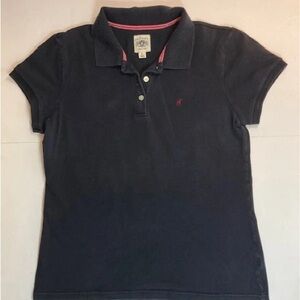 Old Navy Black Fitted Polo Short Sleeve Top